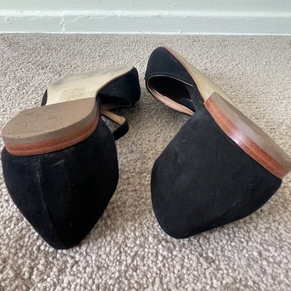 Anthropologie Pointy Toe Cross Strap Flats - Picture 4 of 7